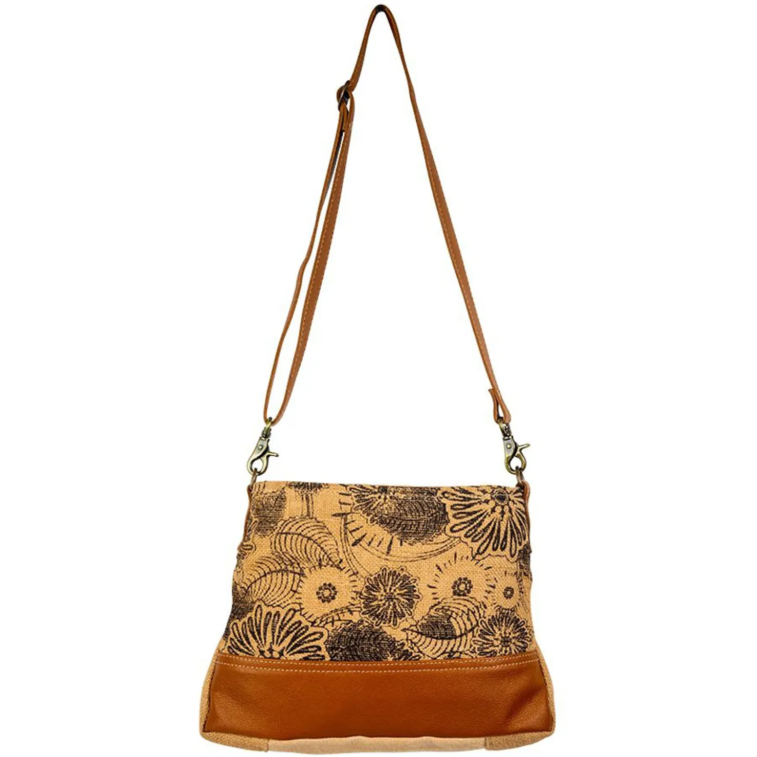 Handbags*Myra Bag , Western Meadow Handbag Tan Maple