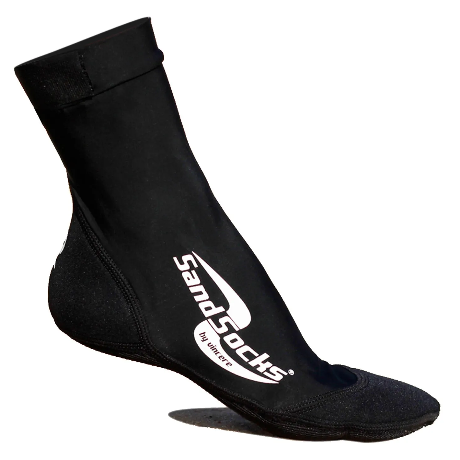 Socks*Sand Socks Inc Sand Socks, Classic High Top Sock Black