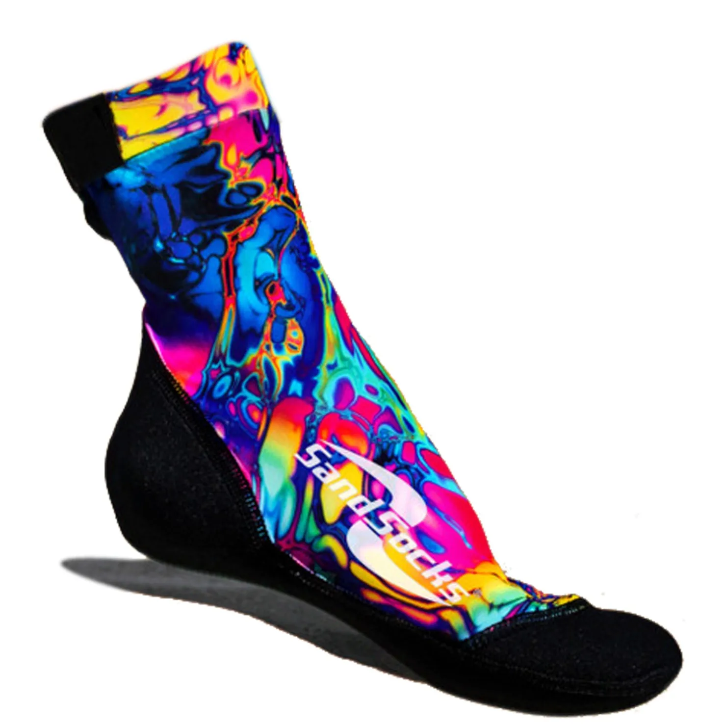 Socks*Sand Socks Inc Sand Socks, Classic High Top Sock Hydro Dip