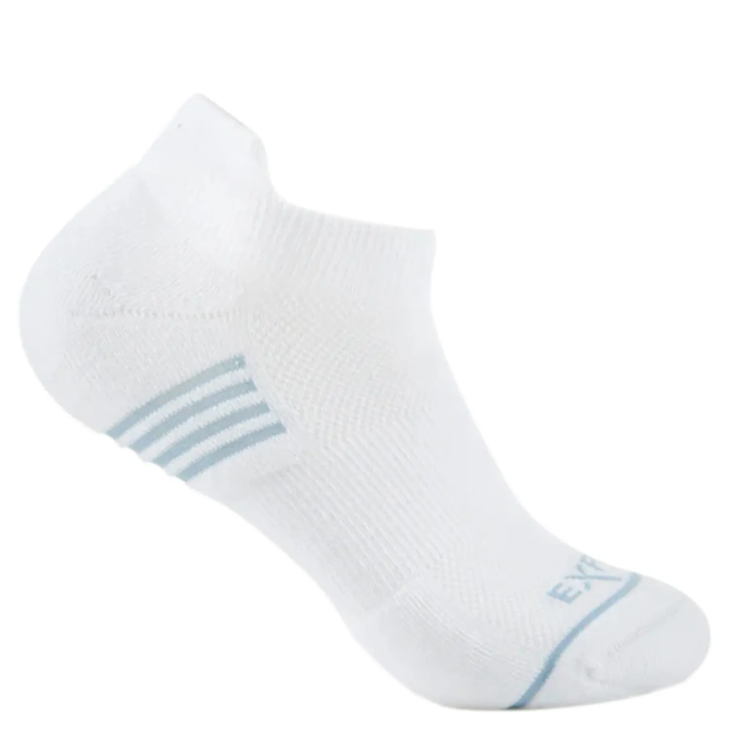 Socks*Thorlo socks, Experia Green Ankle Socks White