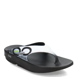 Sandals*OOFOS Unisex , Ooriginal Sandal Black White