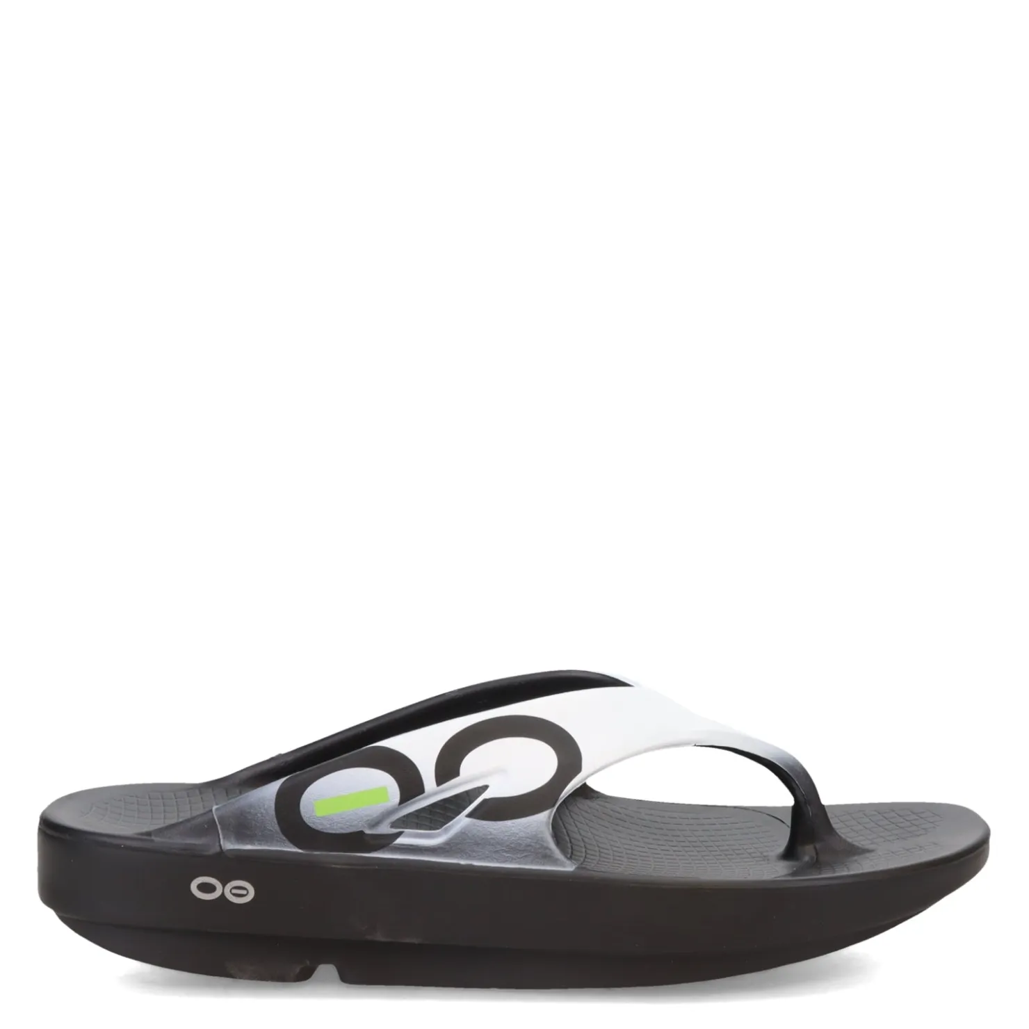Sandals*OOFOS Unisex , Ooriginal Sandal Black White