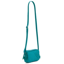 Handbags*Vera Bradley , Evie Mini Crossbody Forever Green