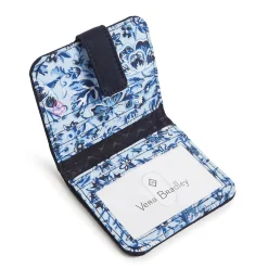 Wallets*Vera Bradley , RFID Finley Small Wallet Classic Navy