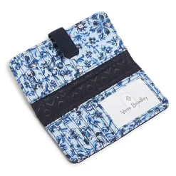Wallets*Vera Bradley , RFID Finley Wallet Classic Navy