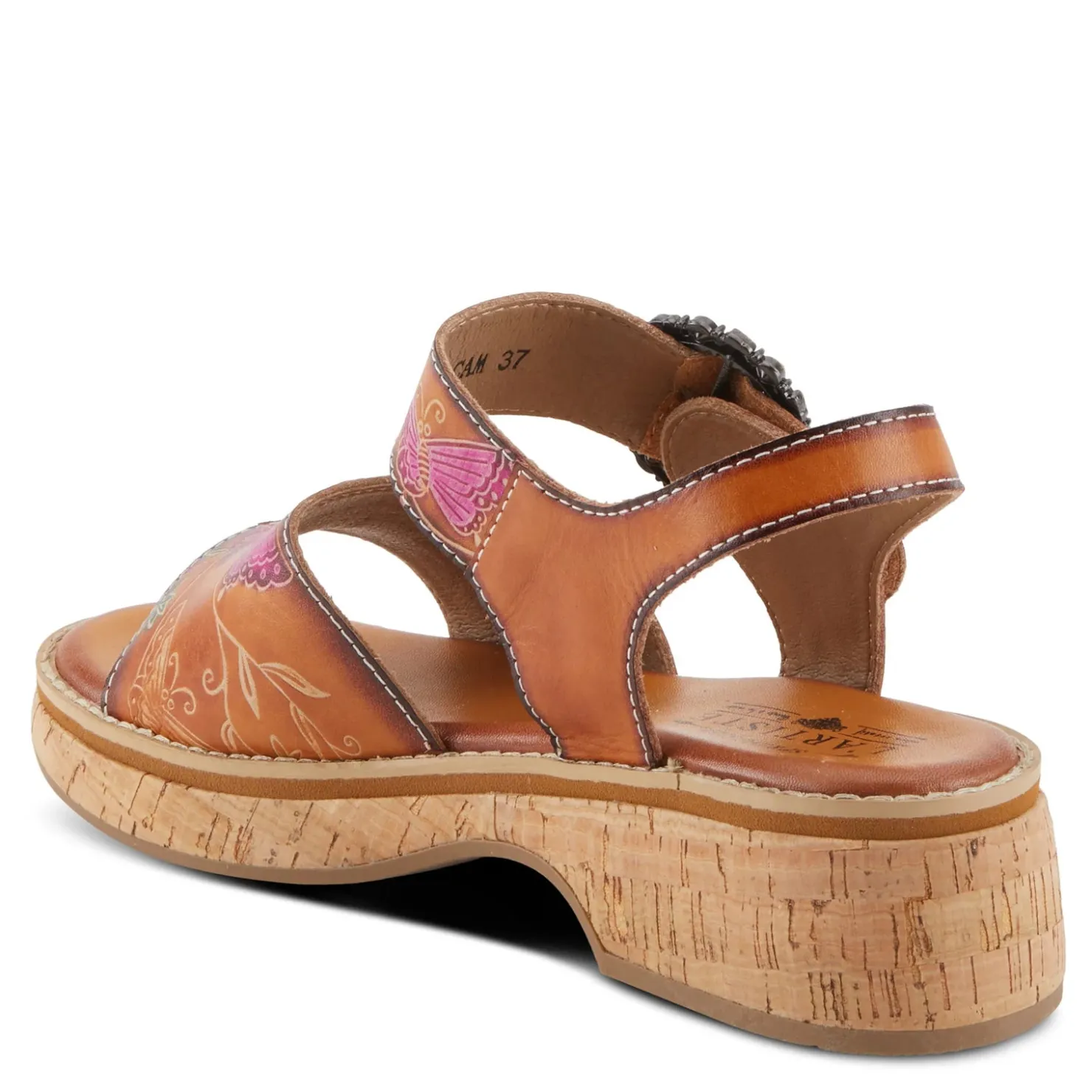 Women's L'Artiste By Spring Step Kenna Sandal|L Artiste Clearance