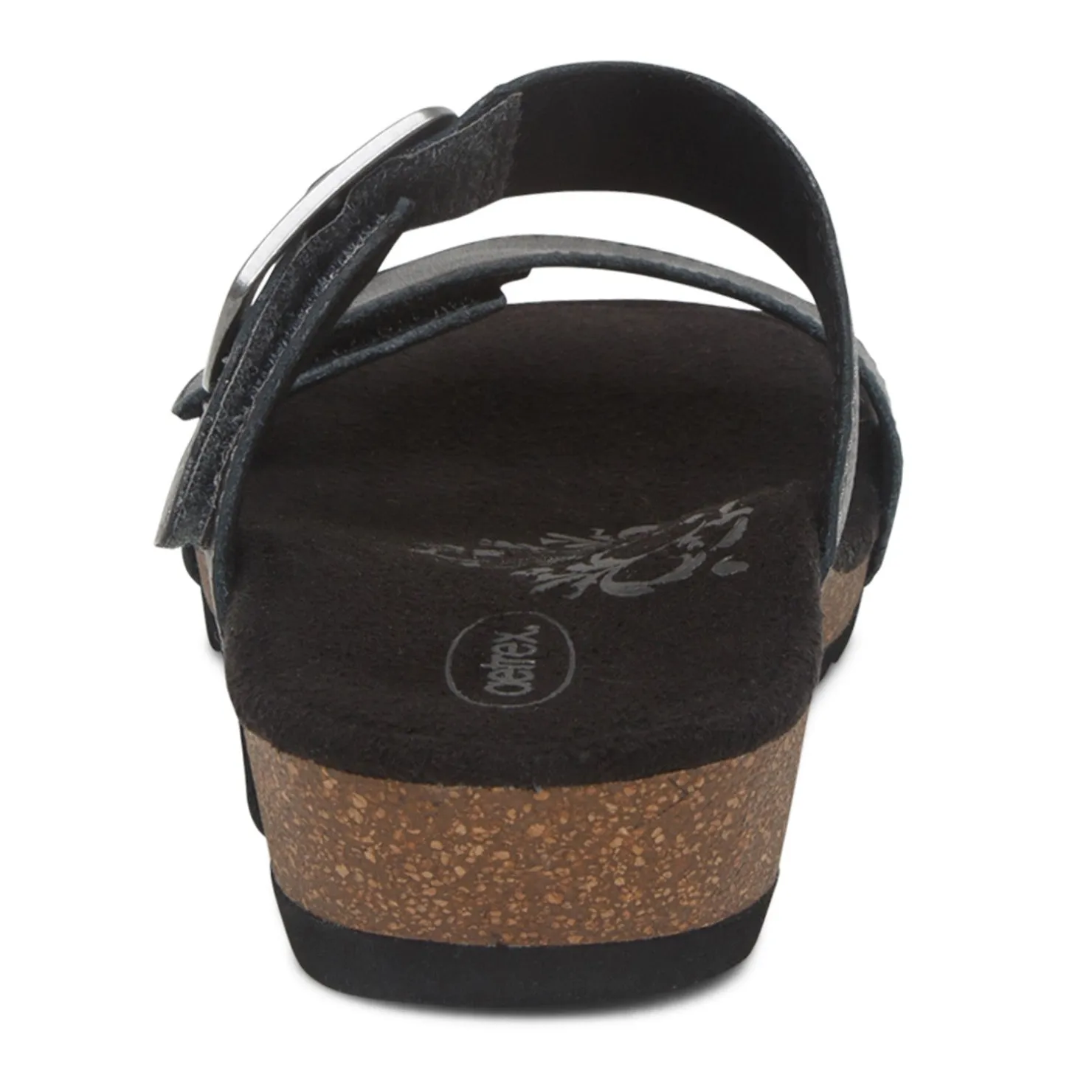 Footbed Sandals*Aetrex Women's , Daisy Sandal Black