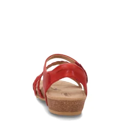 Footbed Sandals*Aetrex Women's , Jillian Sandal Red