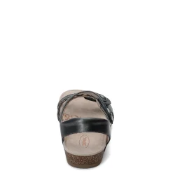 Footbed Sandals*Aetrex Women's , Jillian Sandal Gunmetal