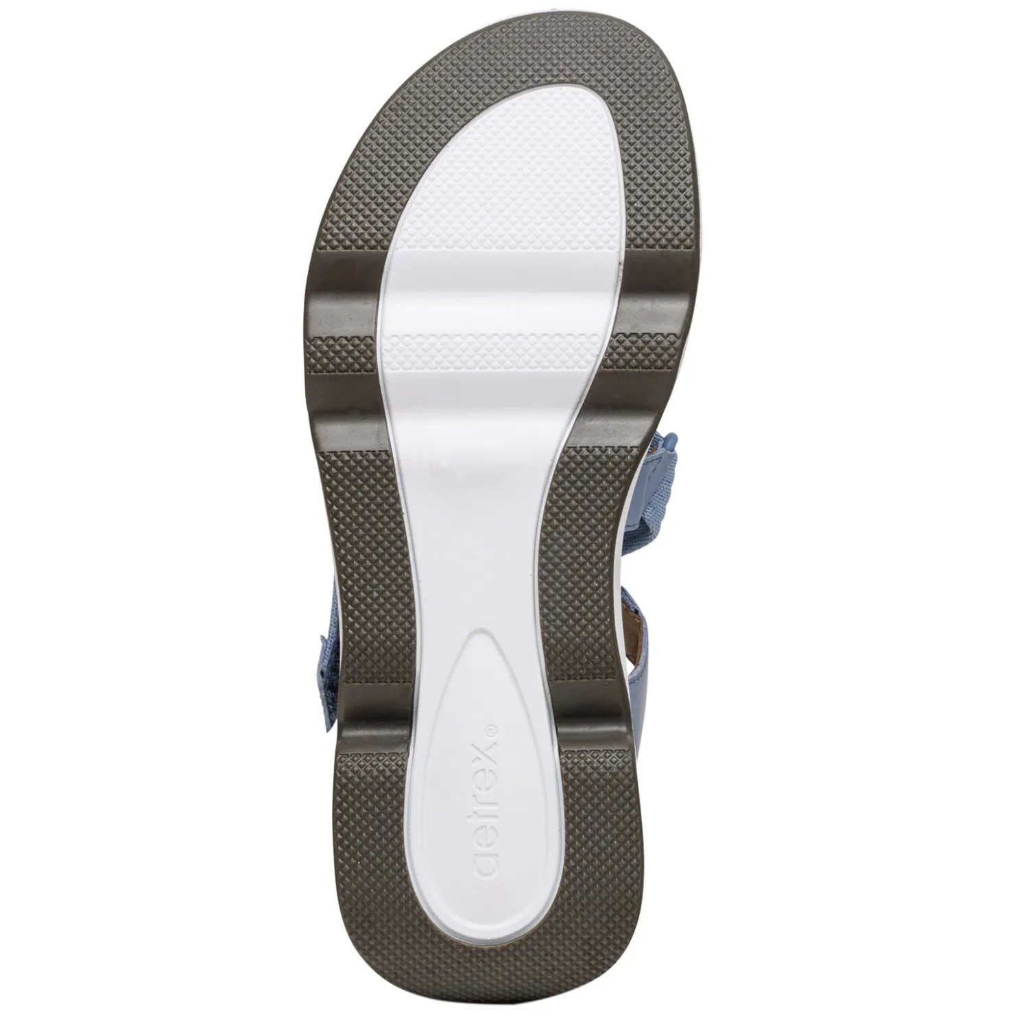 Outdoor & Hiking*Aetrex Women's , Marz Sandal Blue