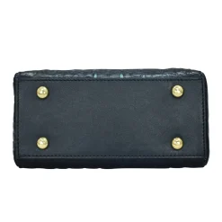 Handbags*Anuschka Women's , Croc Embossed Zip Around Travel Organizer Sapphire Croc