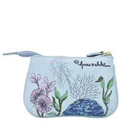 Wallets*Anuschka Women's , Medium Sized Coin Purse Underwater Beauty