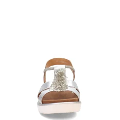 Footbed Sandals*Ara Shoes Women's ara, Bristol Sandal Silver