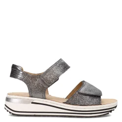Wedges*Ara Shoes Women's ara, Salem Sandal Silver