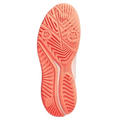 Court*ASICS Women's , GEL-Challenger 14 Tennis Shoe White/Sun Coral