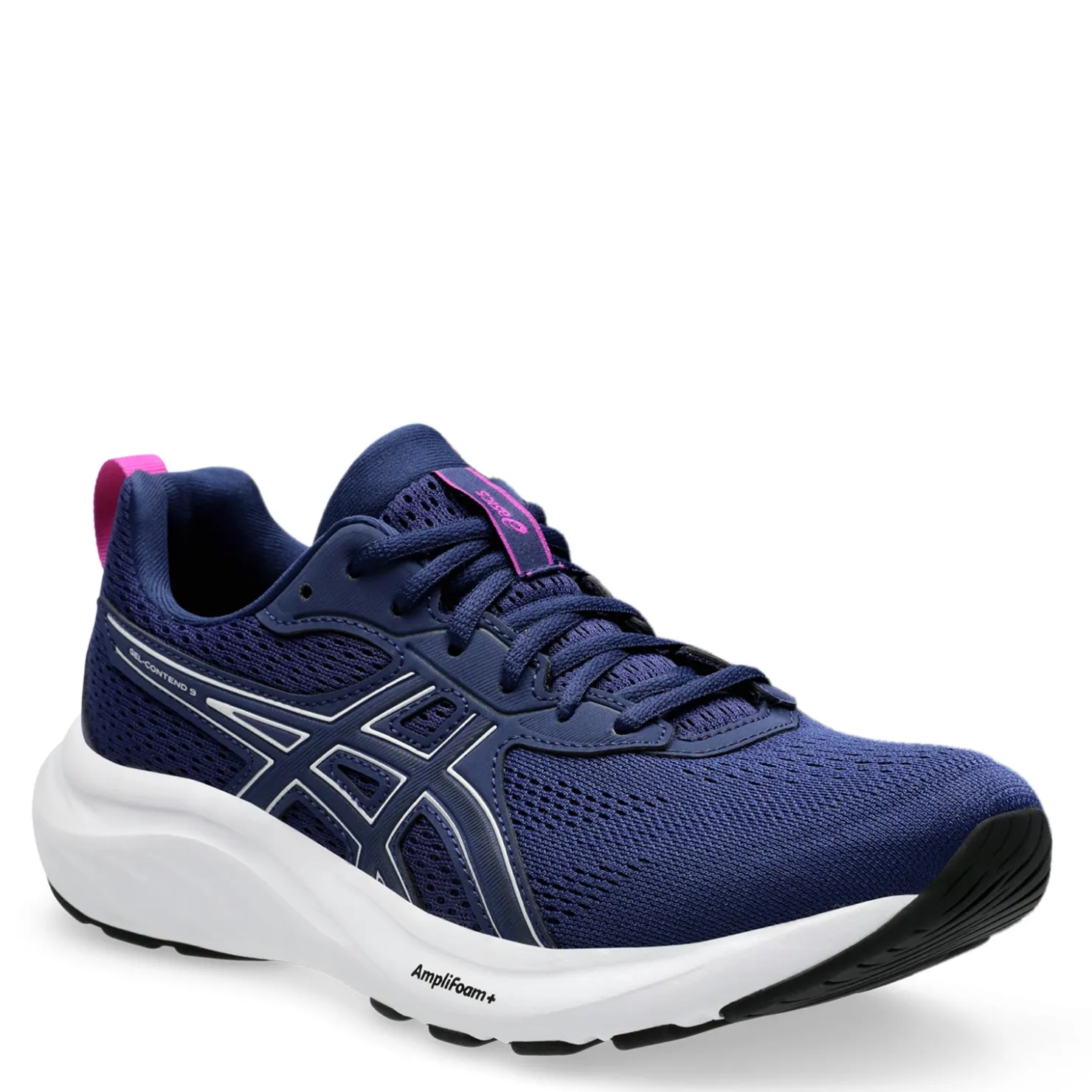 Running*ASICS Women's , GEL-Contend 9 Running Shoe Blue Expanse/Pale Pink