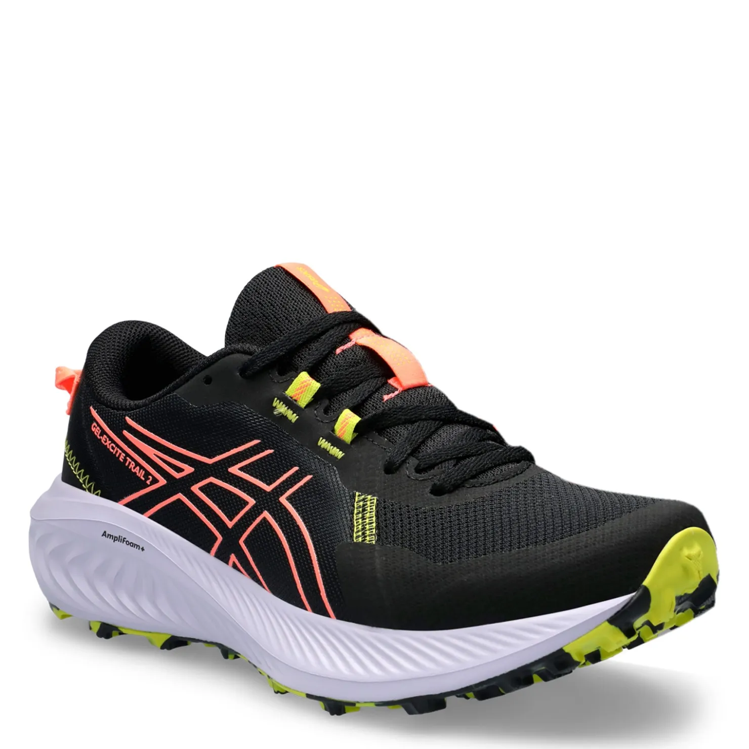 Running*ASICS Women's , GEL-Excite Trail 2 Running Shoe Black/Sun Coral
