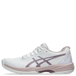 Court*ASICS Women's , GEL-Game 9 Tennis Shoe White/Dusty Mauve