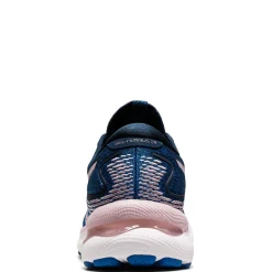 Running*ASICS Women's , GEL-Nimbus 24 Running Shoe - Wide Width Blue Pink