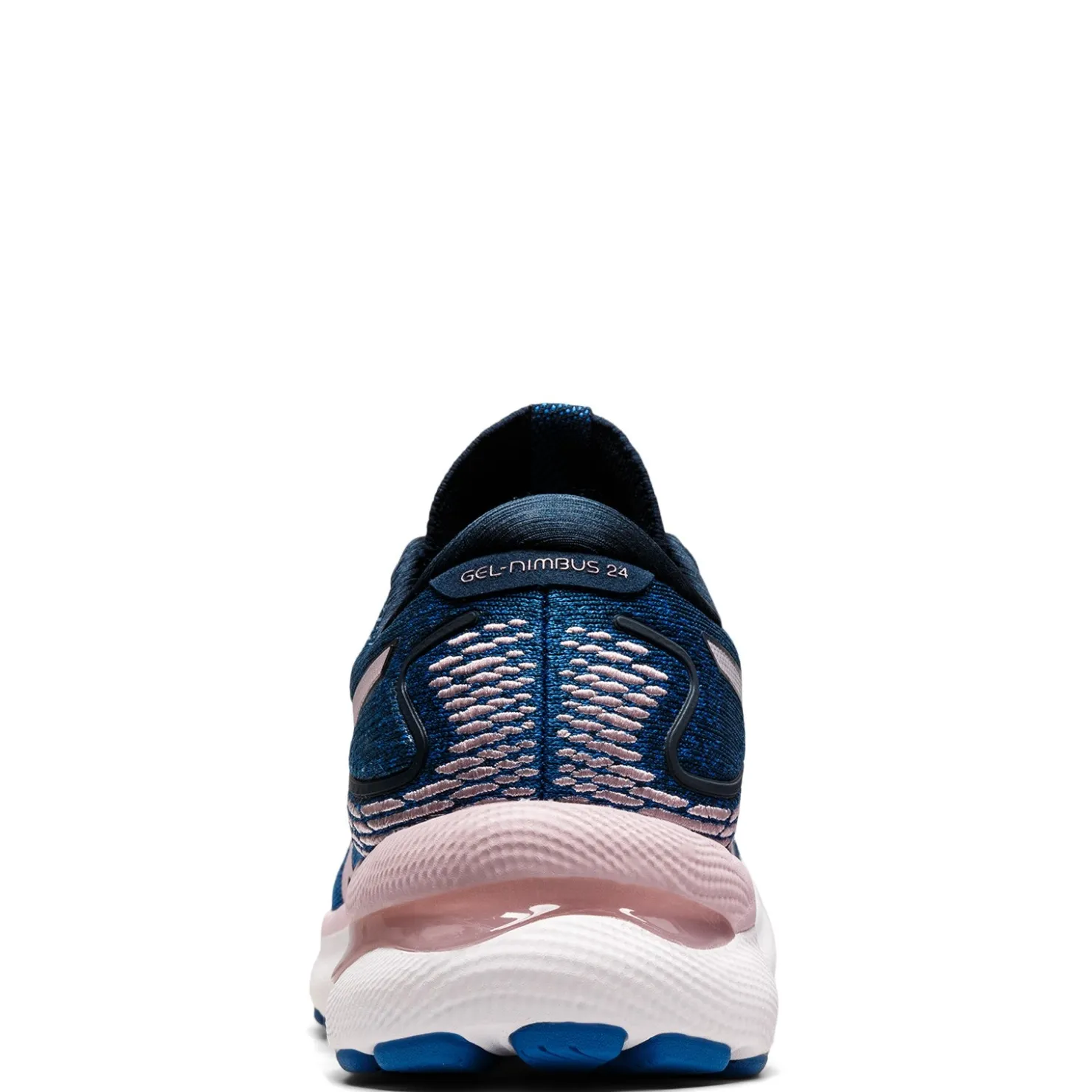 Running*ASICS Women's , GEL-Nimbus 24 Running Shoe - Wide Width Blue Pink