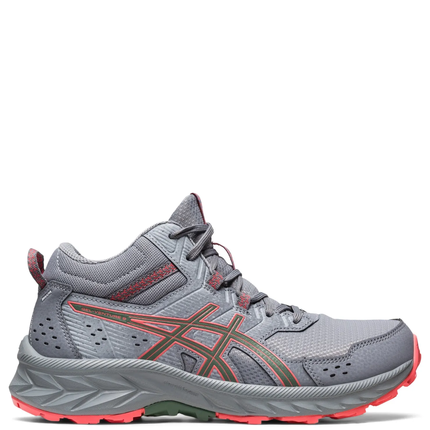 Running*ASICS Women's , GEL-Venture 9 MT Trail Running Shoe Grey Pink