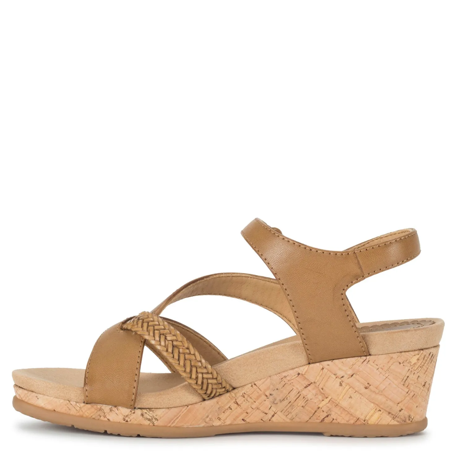 Wedges*Baretraps Women's , Farah Sandal Caramel
