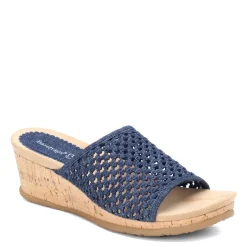 Wedges*Baretraps Women's , Flossey Slide Denim