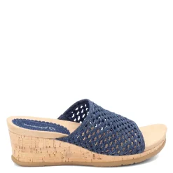 Wedges*Baretraps Women's , Flossey Slide Denim