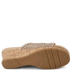 Wedges*Baretraps Women's , Flossey Sandal Gold