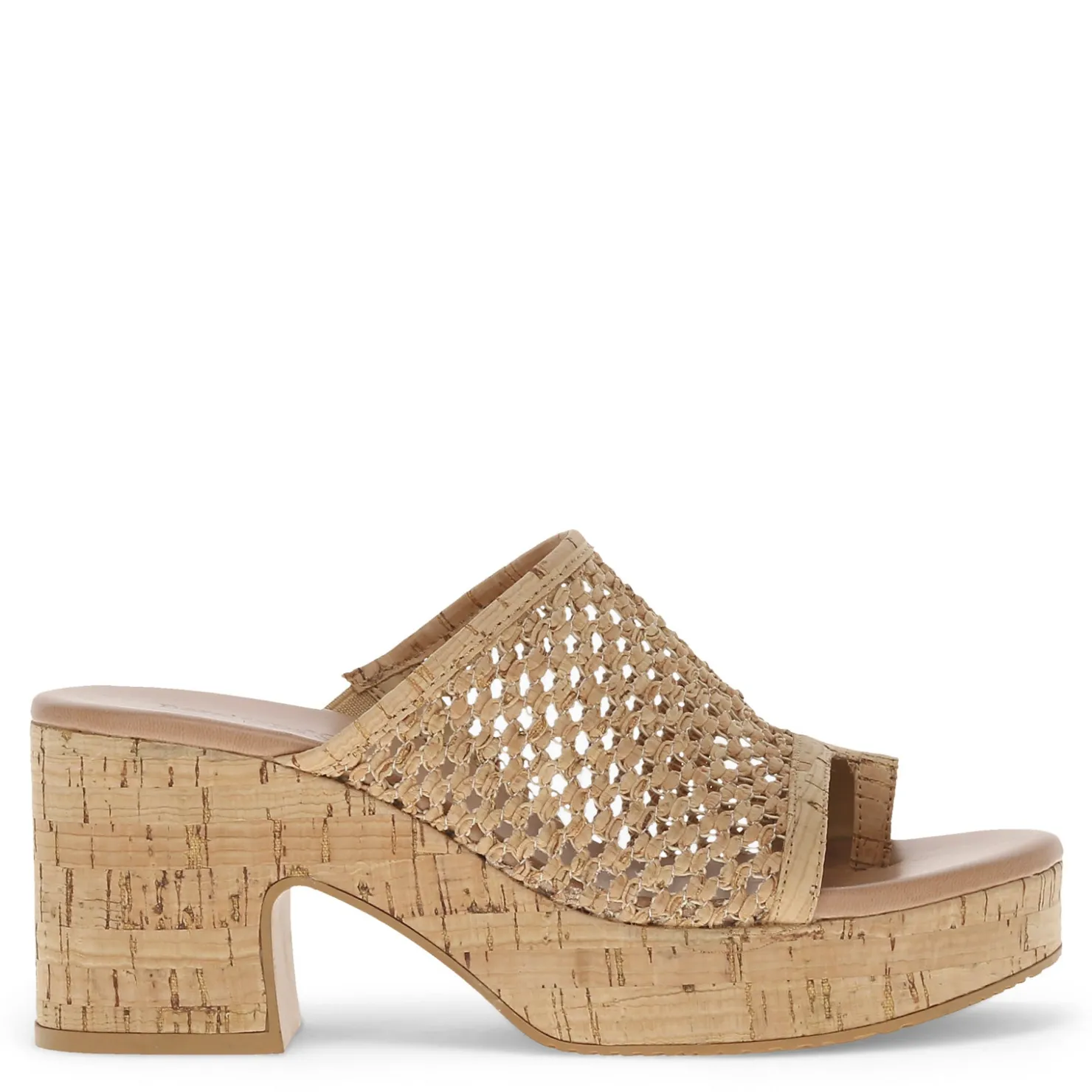 Wedges*Baretraps Women's , Michaela Sandal Natural Cork