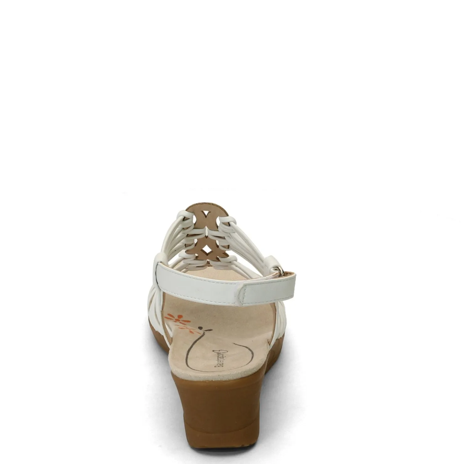 Wedges*Baretraps Women's , Taren Sandal White
