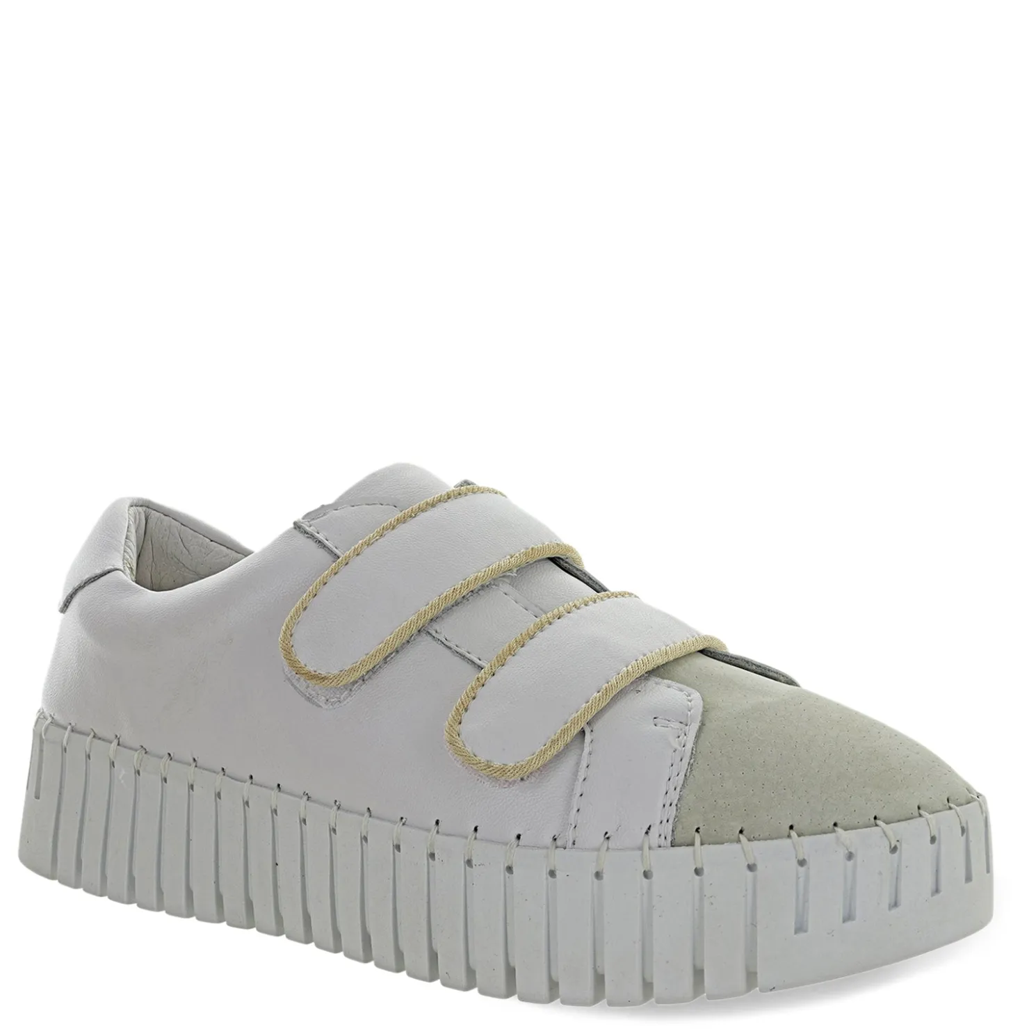 Fashion & Street*Bernie Mev Women's , Andree Sneaker White/Cream