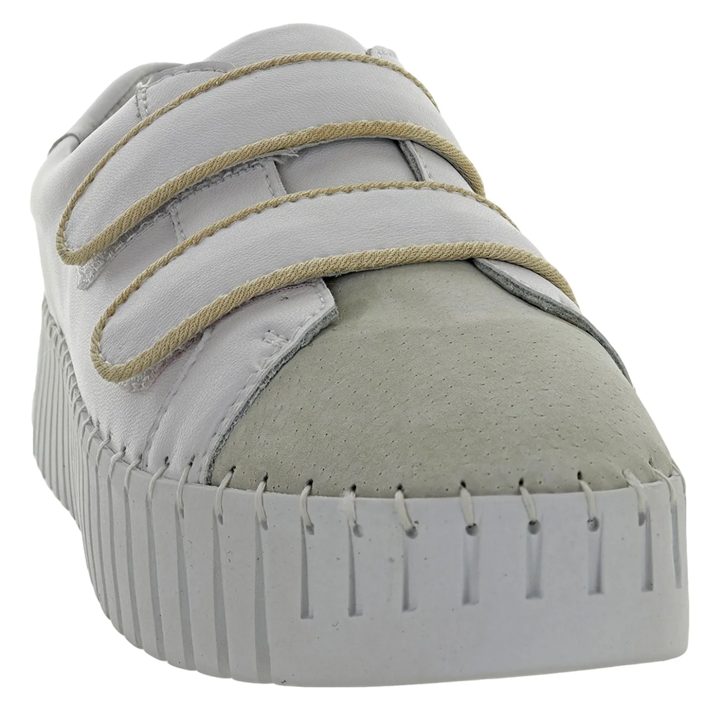 Fashion & Street*Bernie Mev Women's , Andree Sneaker White/Cream