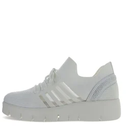 Walking*Bernie Mev Women's , FX Bernice Sneaker White Silver