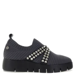 Fashion & Street*Bernie Mev Women's , FX Galaxy Slip-On Dark Grey