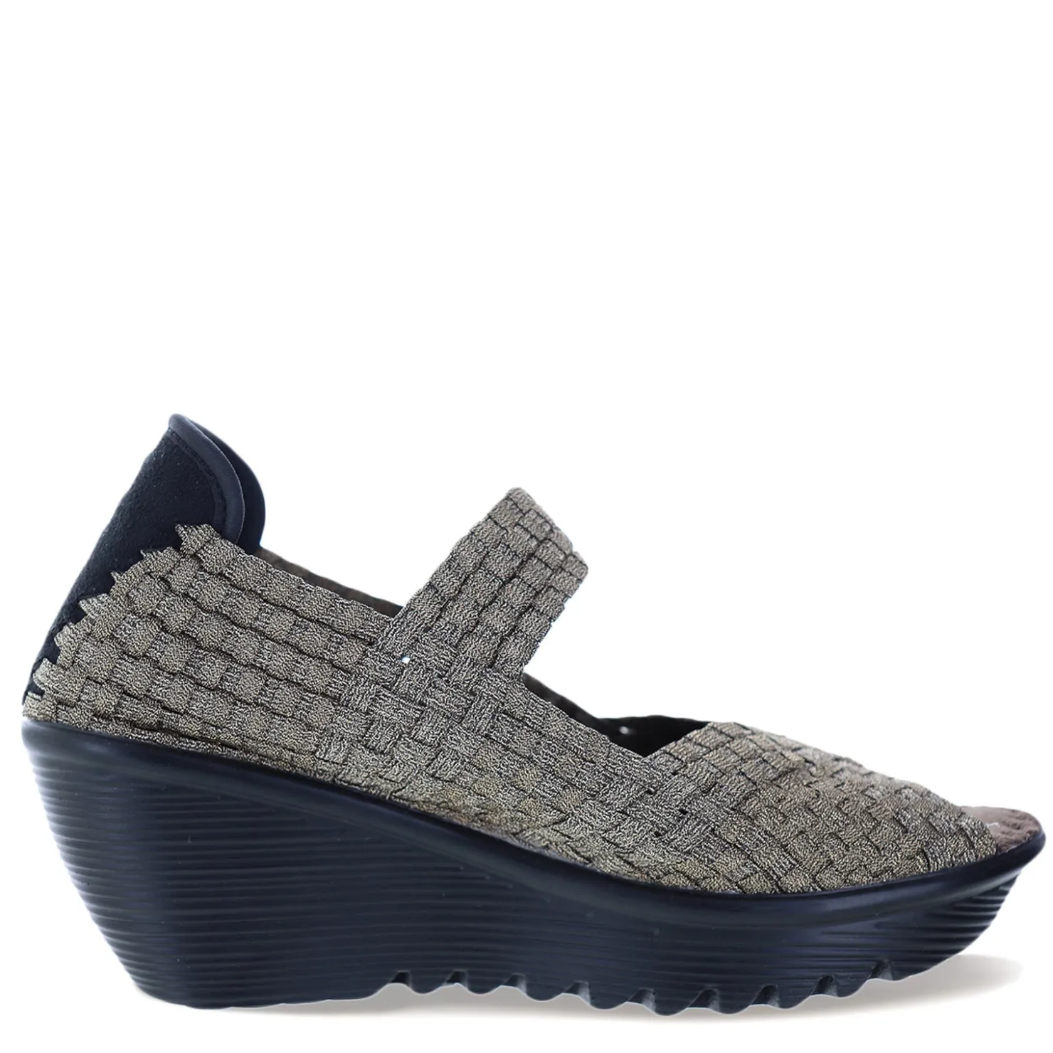 Wedges*Bernie Mev Women's , Halle Sandal Bronze