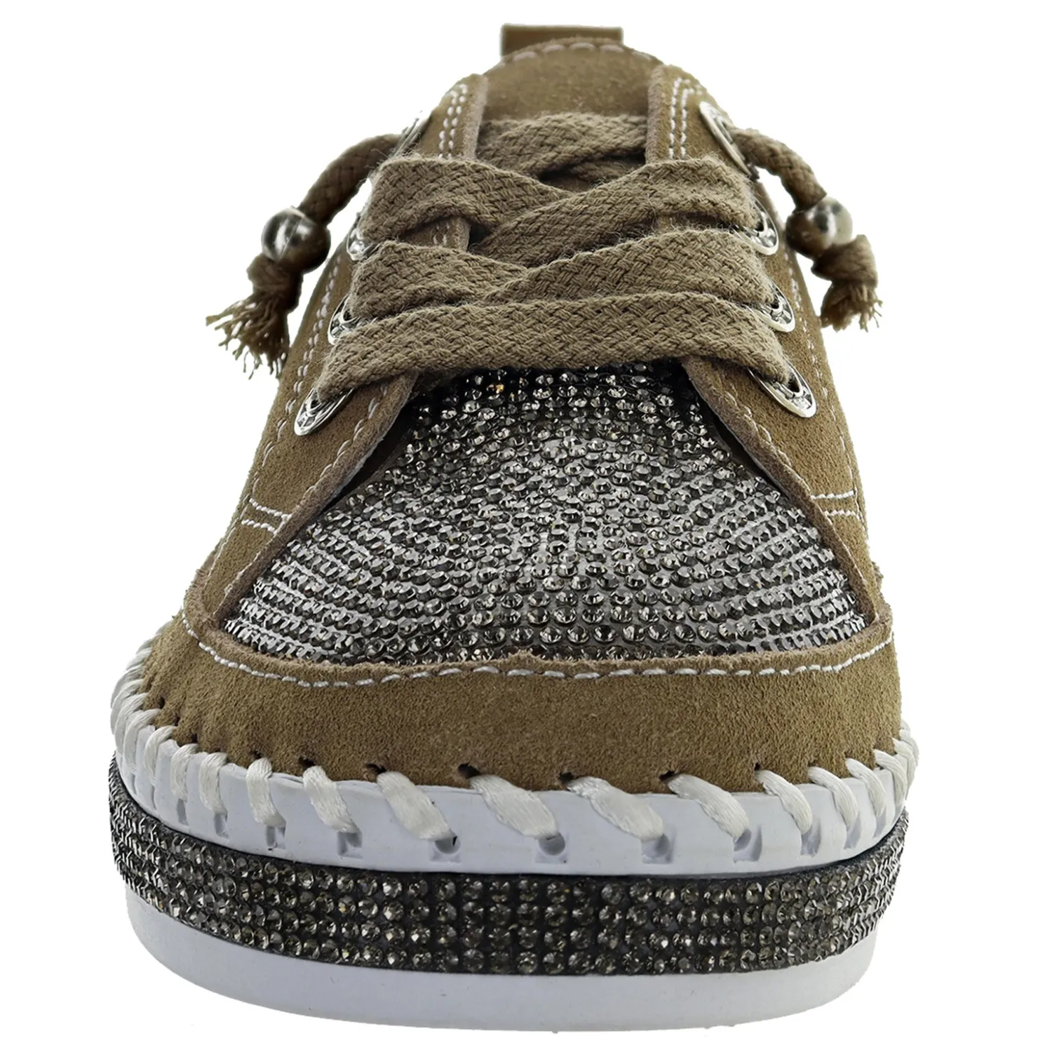 Fashion & Street*Bernie Mev Women's , Jodie Sneaker Taupe