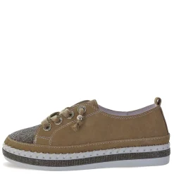 Fashion & Street*Bernie Mev Women's , Jodie Sneaker Taupe