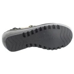 Wedges*Bernie Mev Women's , Lulia Slip-On Bronze Black