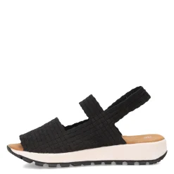 Wedges*Bernie Mev Women's , Tara Bay Sandal Black