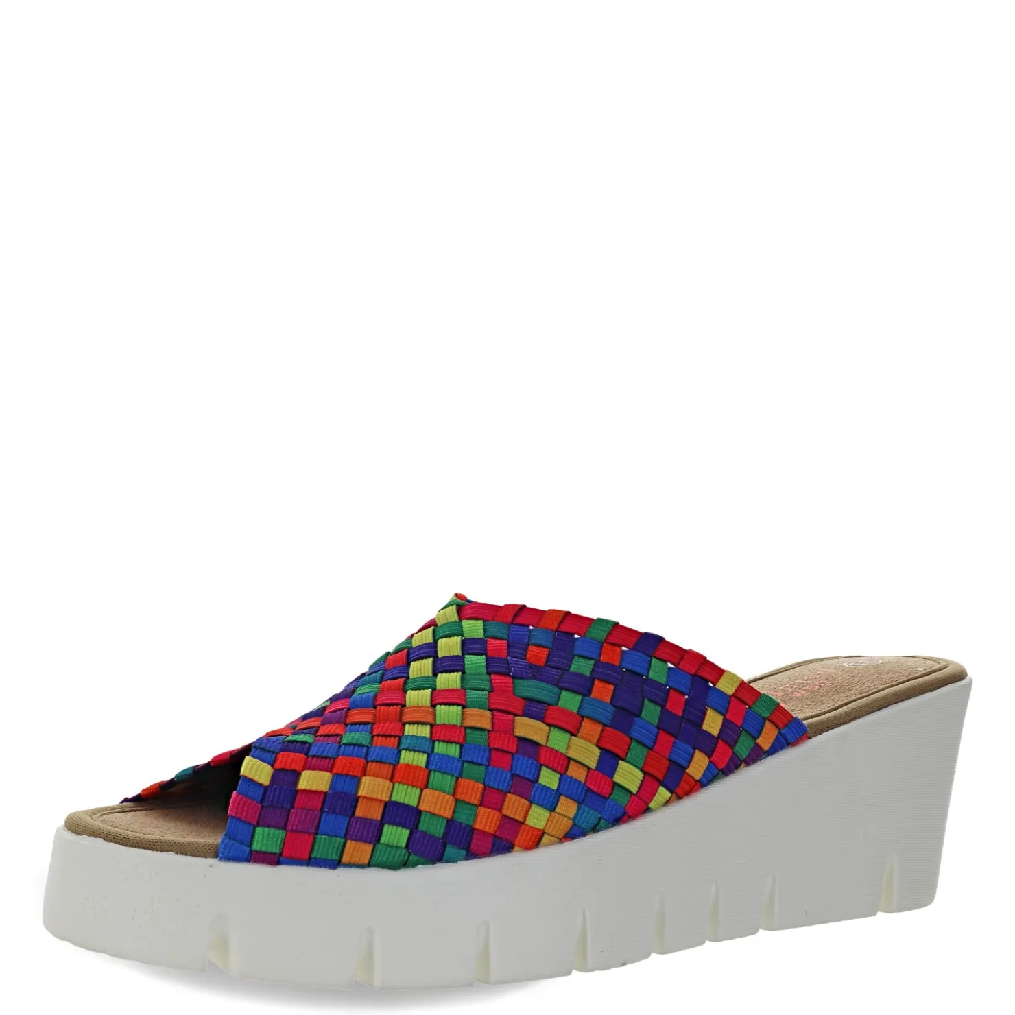 Wedges*Bernie Mev Women's , Venti Summer Sandal Rainbow