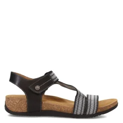 Footbed Sandals*Biza Women's , Teagan Sandal Black