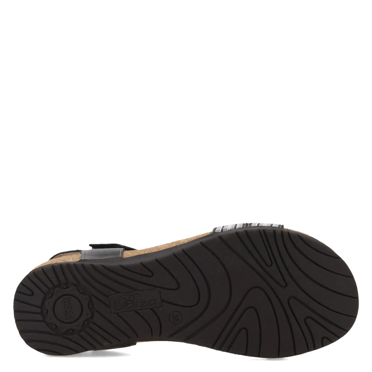 Footbed Sandals*Biza Women's , Teagan Sandal Black