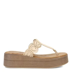 Flip Flops*Blowfish Malibu Women's , Lany Sandal Whitesands