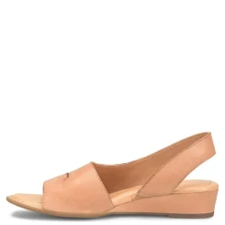 Wedges*Born Women's , Crista Sandal Natural