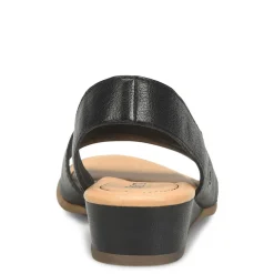 Wedges*Born Women's , Crista Sandal Black