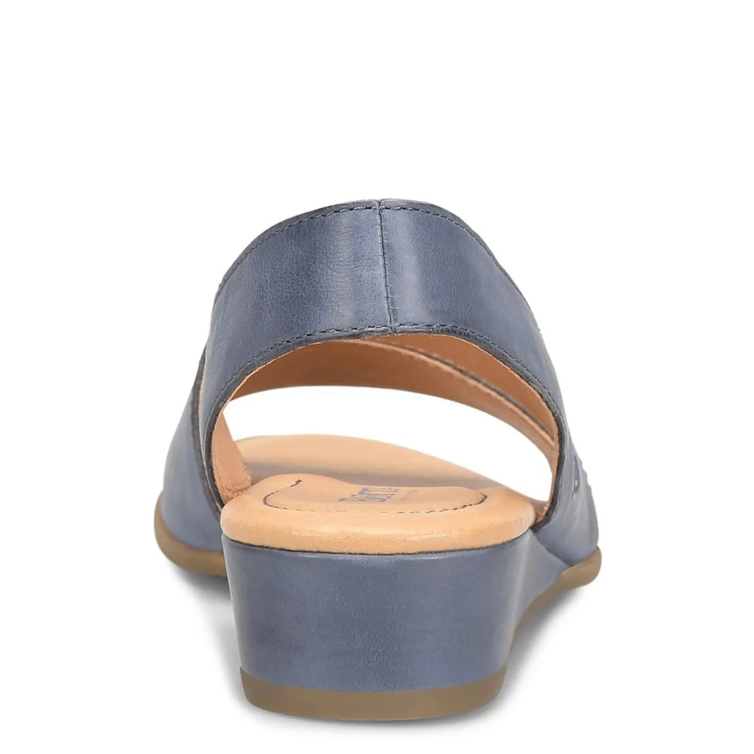 Wedges*Born Women's , Crista Sandal Navy