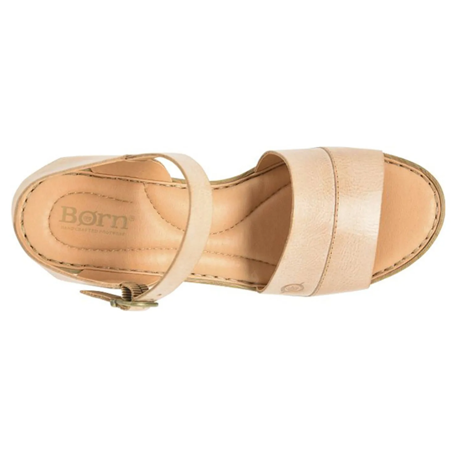 Heeled Sandals*Born Women's , Lucca Sandal Natural
