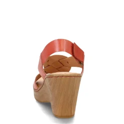 Wedges*Born Women's , Nina Sandal Rust