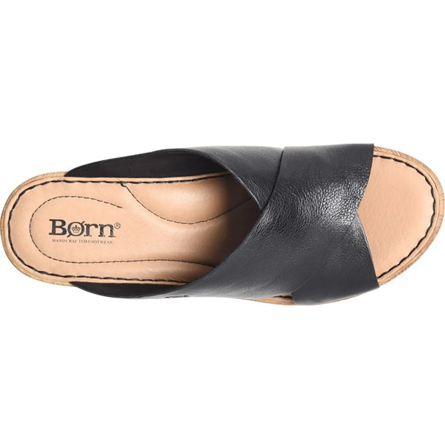 Wedges*Born Women's , Nora Sandal Black